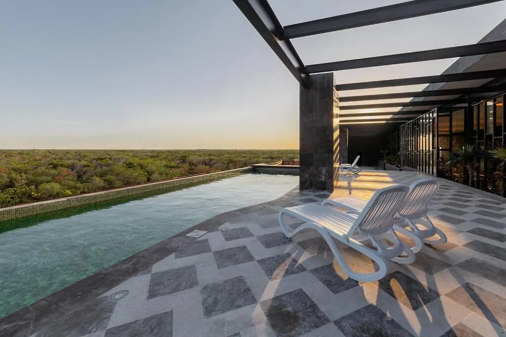 2Br Designer'S Pad Private Pool Closest To Beach Tulum Apartament